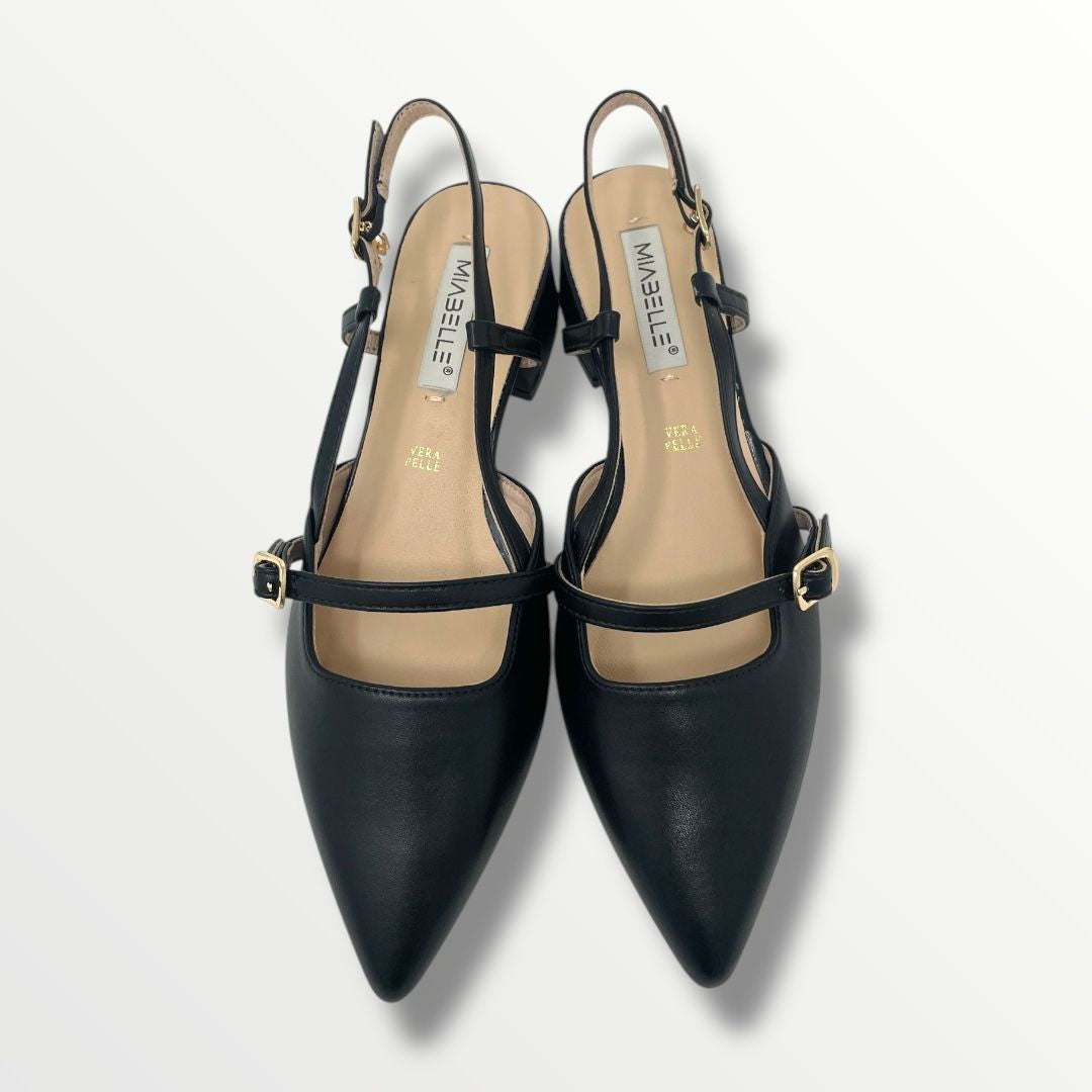 Chanel tacco 3cm nero di MIABELLE MB03 nero