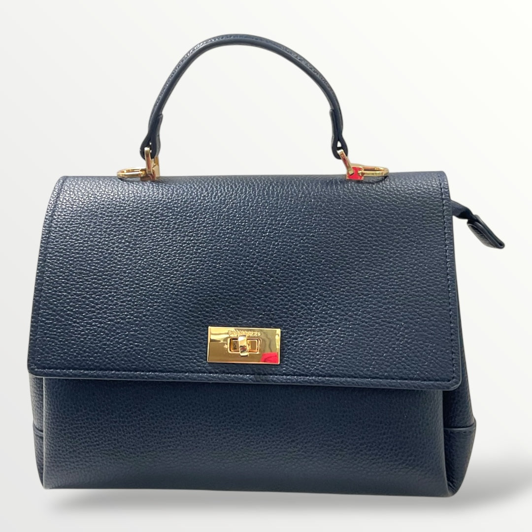 Medium bag con tracolla interna blu 130 blu