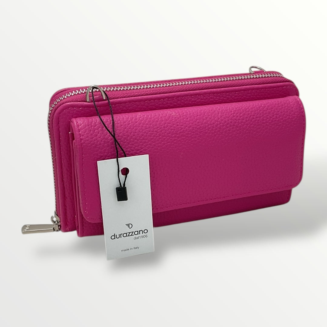 Portafoglio porta cellulare con tracolla