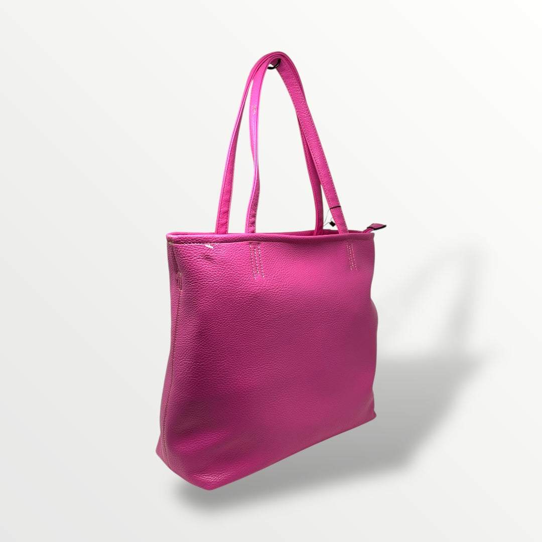 Maxi bag Fuxia con tracolla e manico lungo a spalla 134 Fuxia