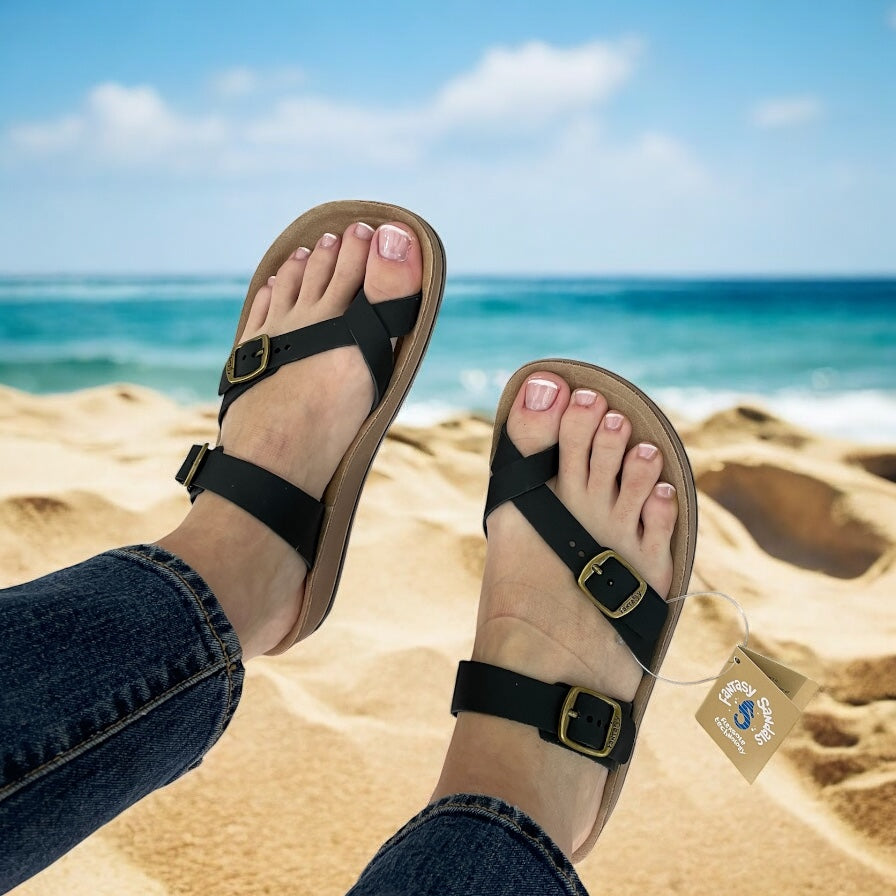 Sandalo infralluce Fantasy Sandals Nero art: S346caterina