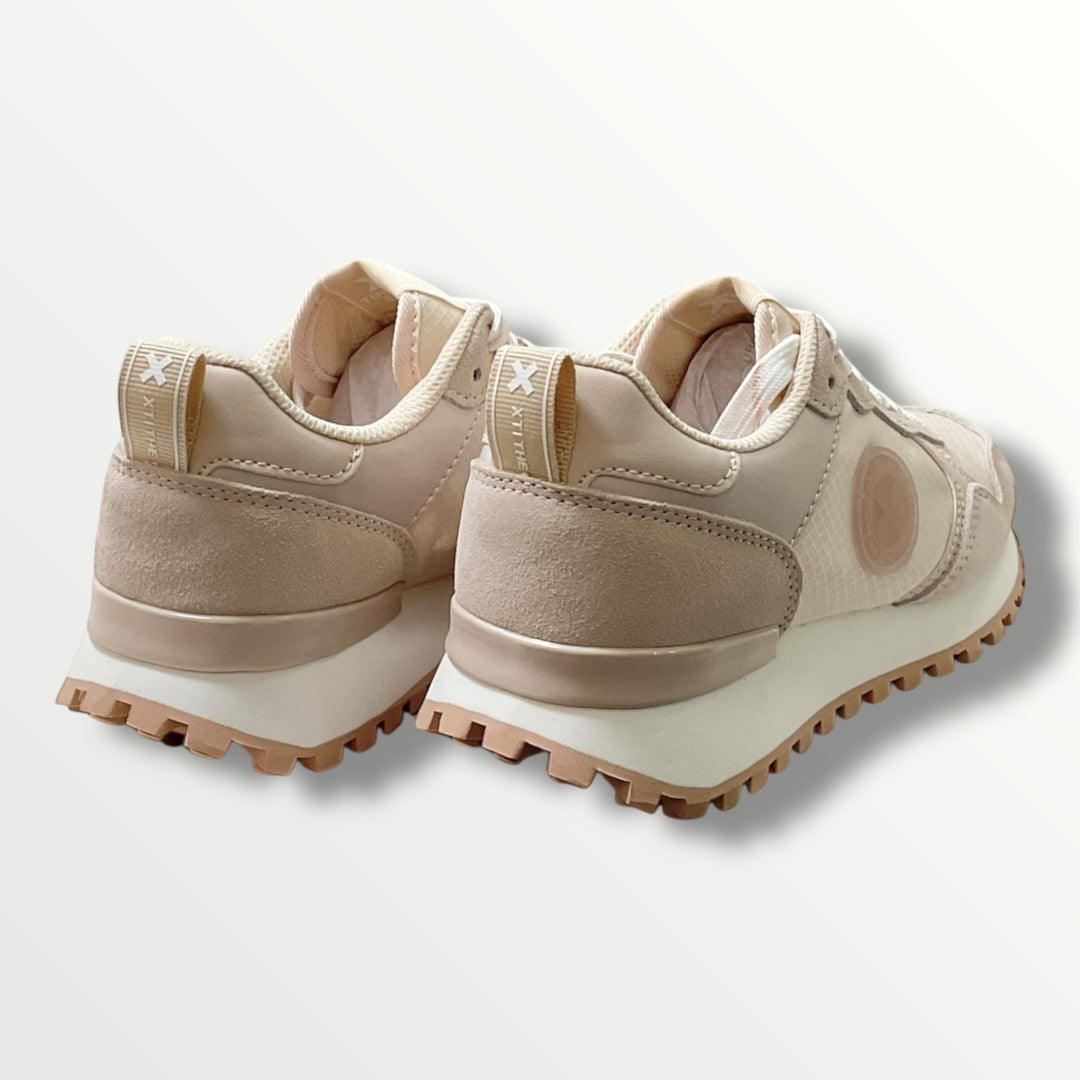 Sneakers rosa cipria xty shoes 143611 cipria