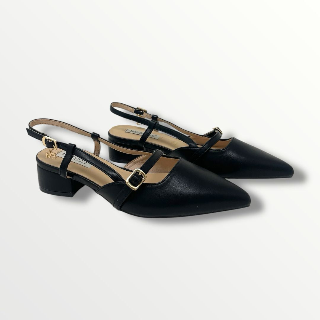 Chanel tacco 3cm nero di MIABELLE MB03 nero