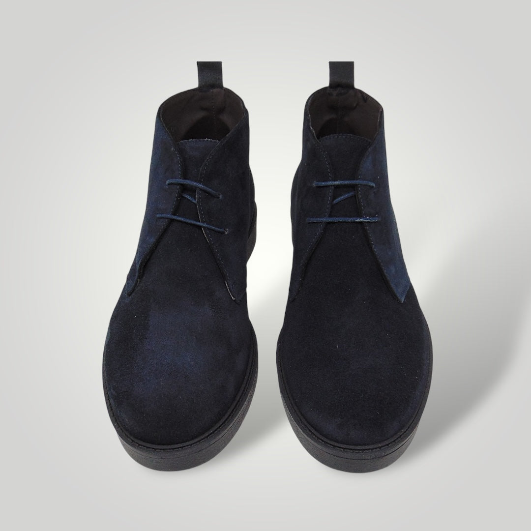 Polacchina camoscio blu