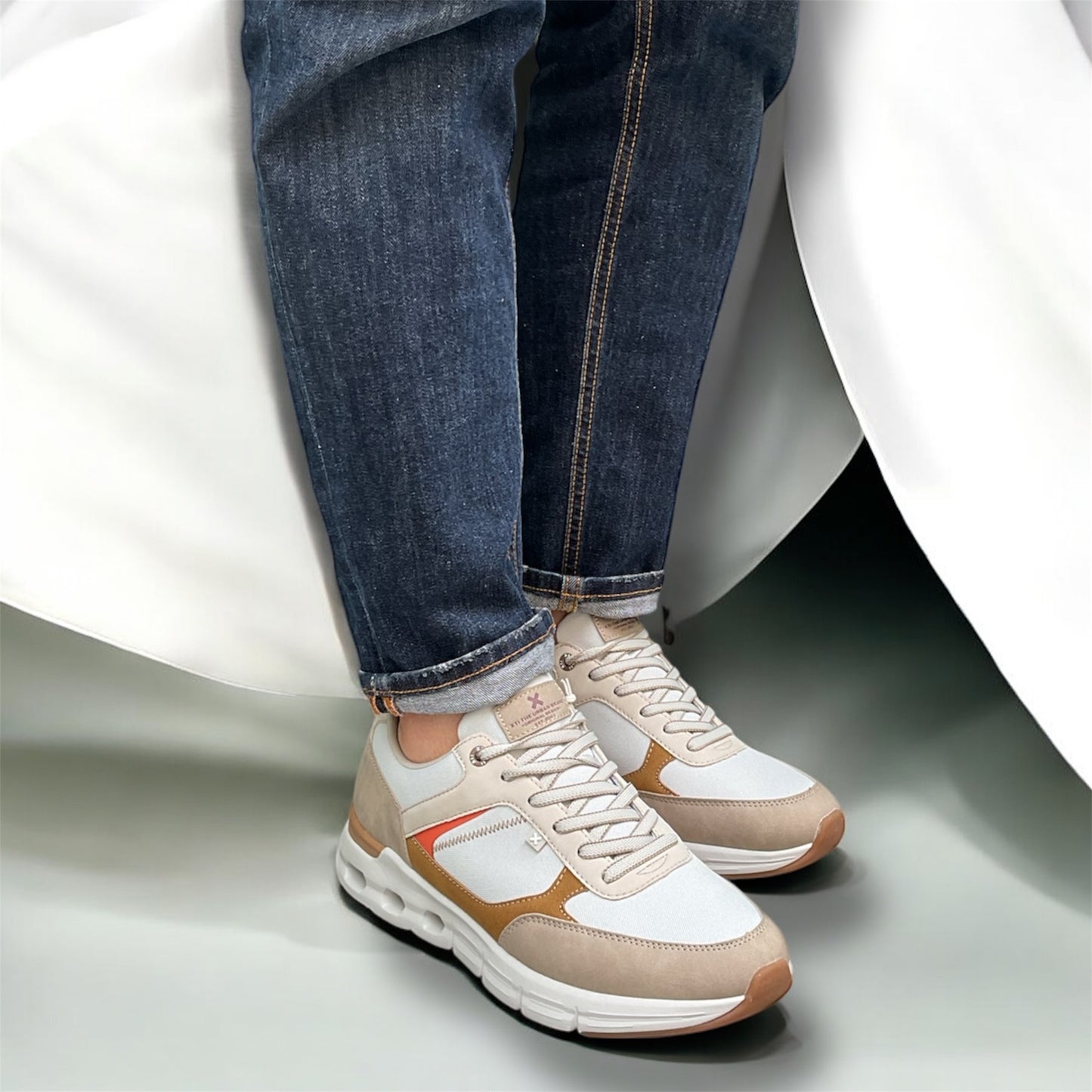 Sneakers uomo di xty shoes suola comfort 143583