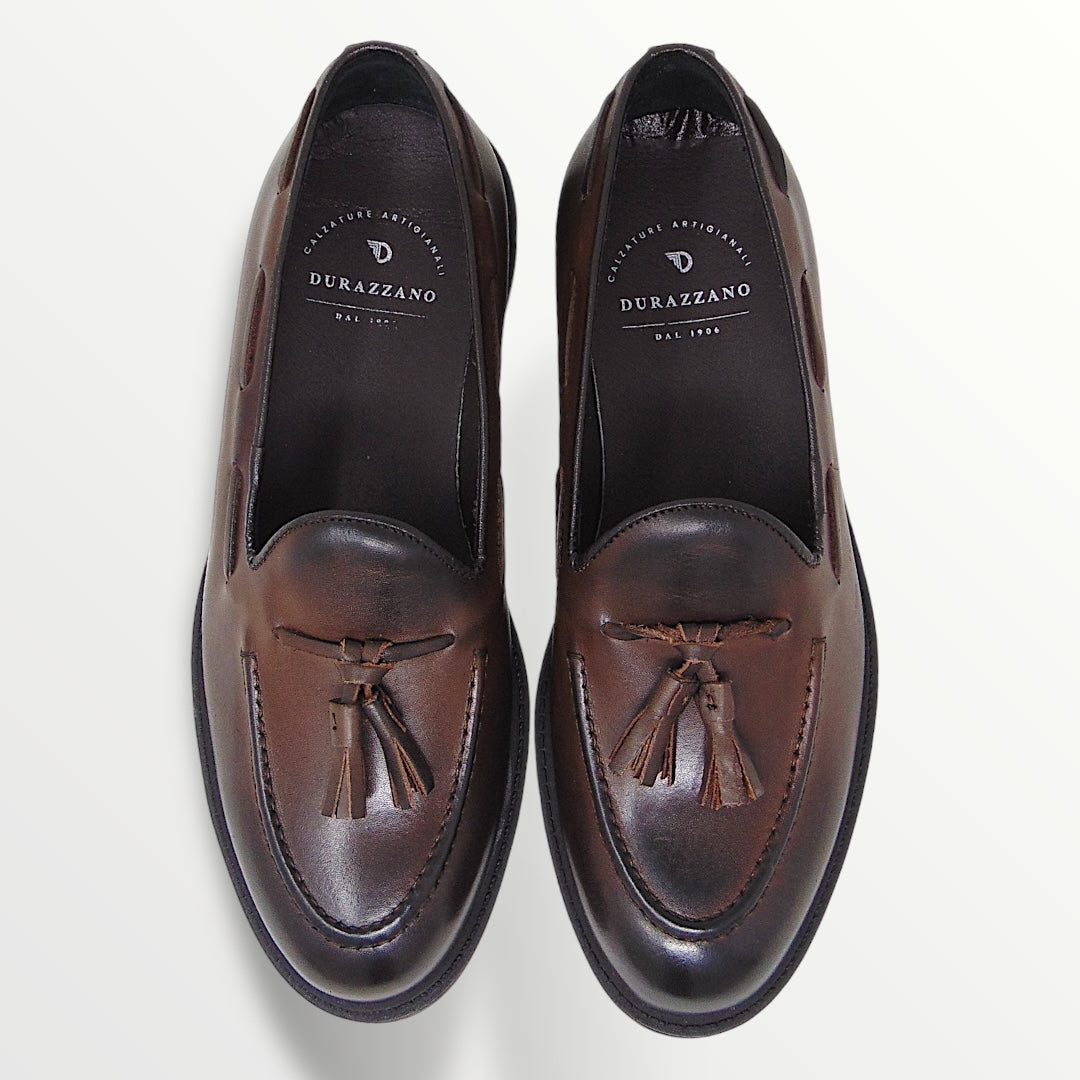 Penny Loafer in pelle legno
