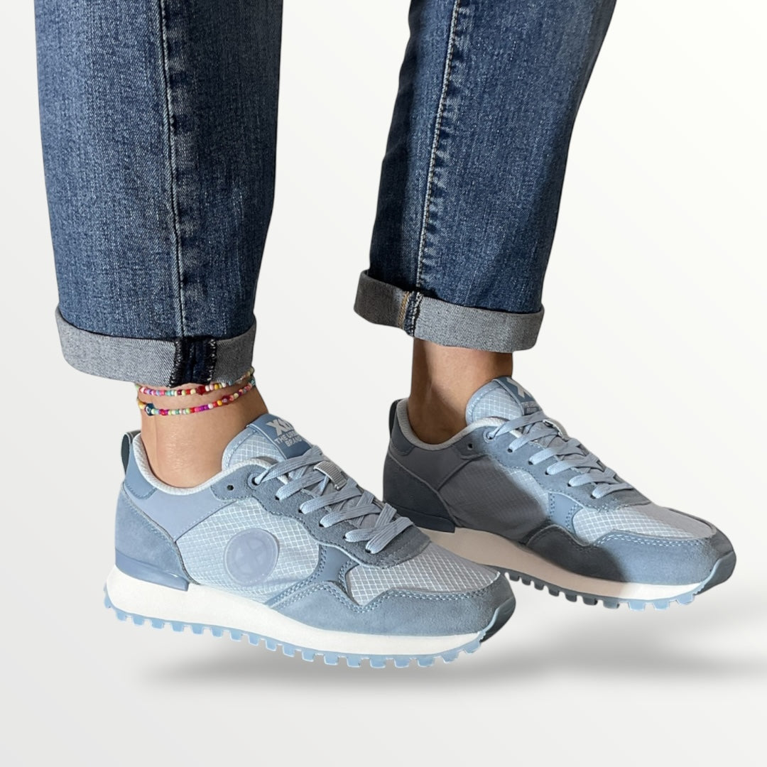 Sneakers donna xty shoes 143611 celeste