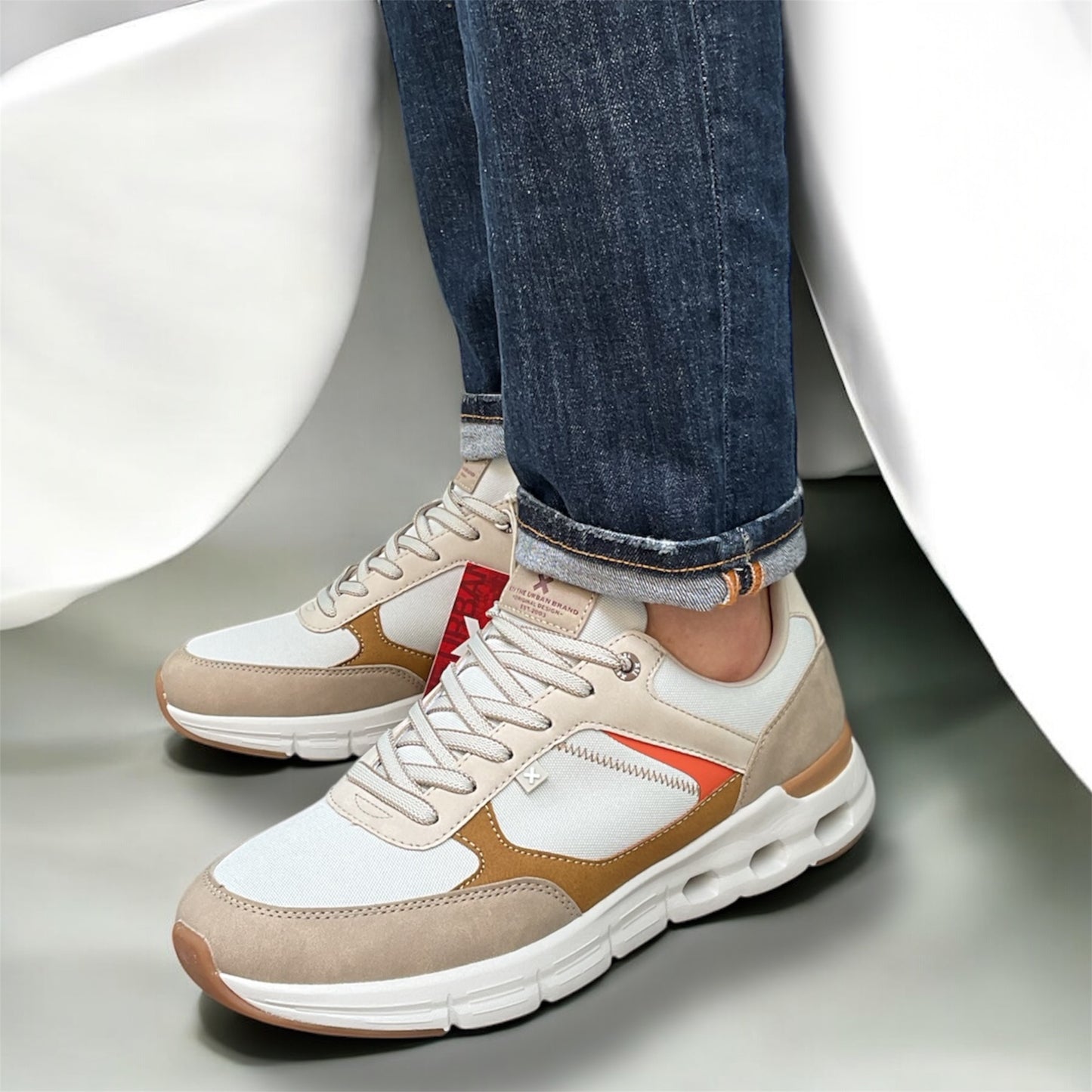 Sneakers uomo di xty shoes suola comfort 143583
