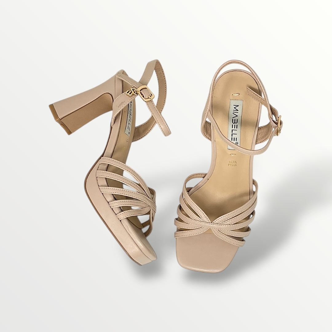 Sandalo nude MIABELLE tacco 9,5cm MB94