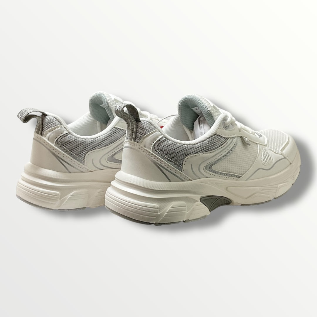 Sneakers donna xty bianca e grigia 143621 bianco
