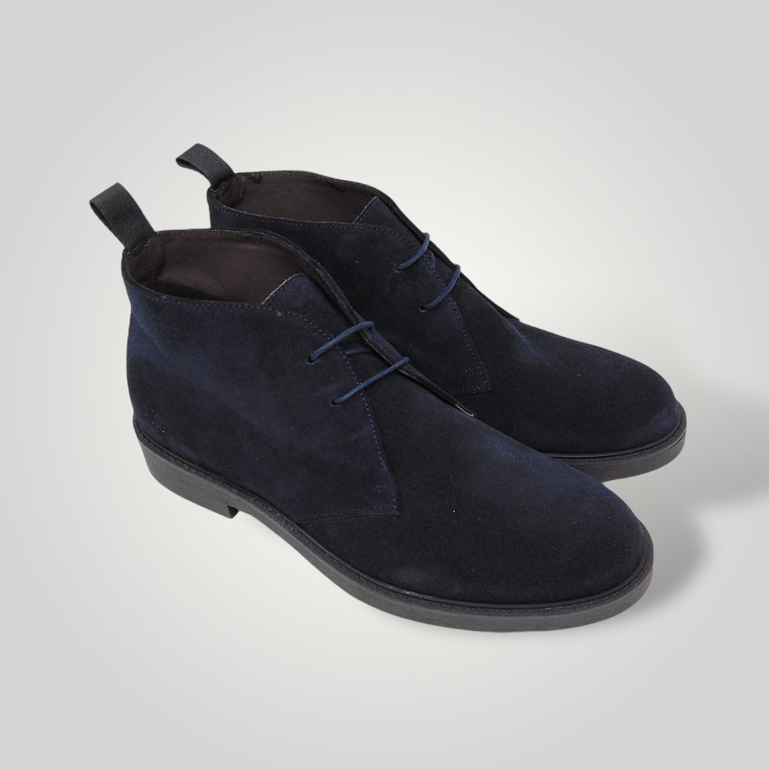 Polacchina camoscio blu