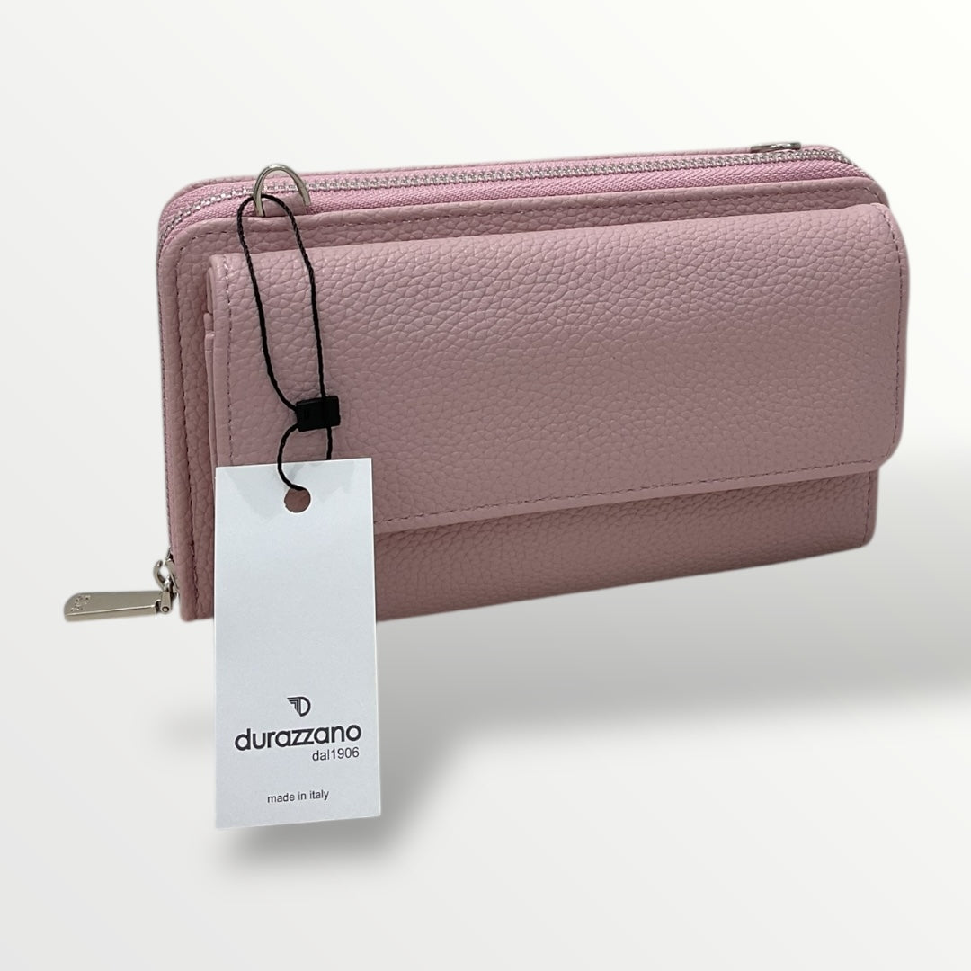 Portafoglio porta cellulare con tracolla