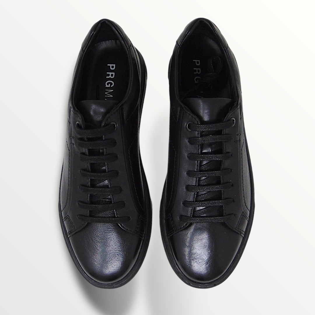 Sneakers Pregunta Uomo pelle nero