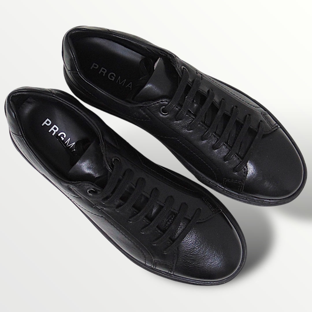 Sneakers Pregunta Uomo pelle nero