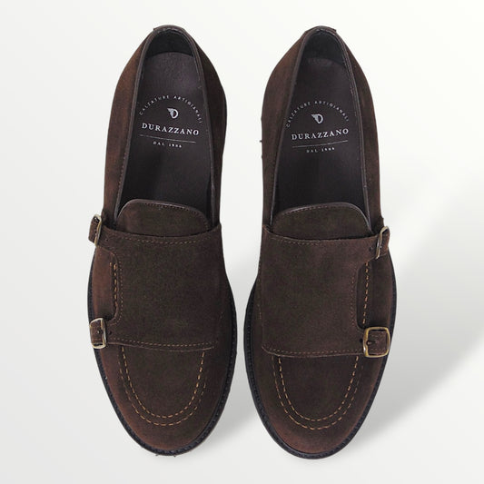 Monkstrap camoscio t.moro