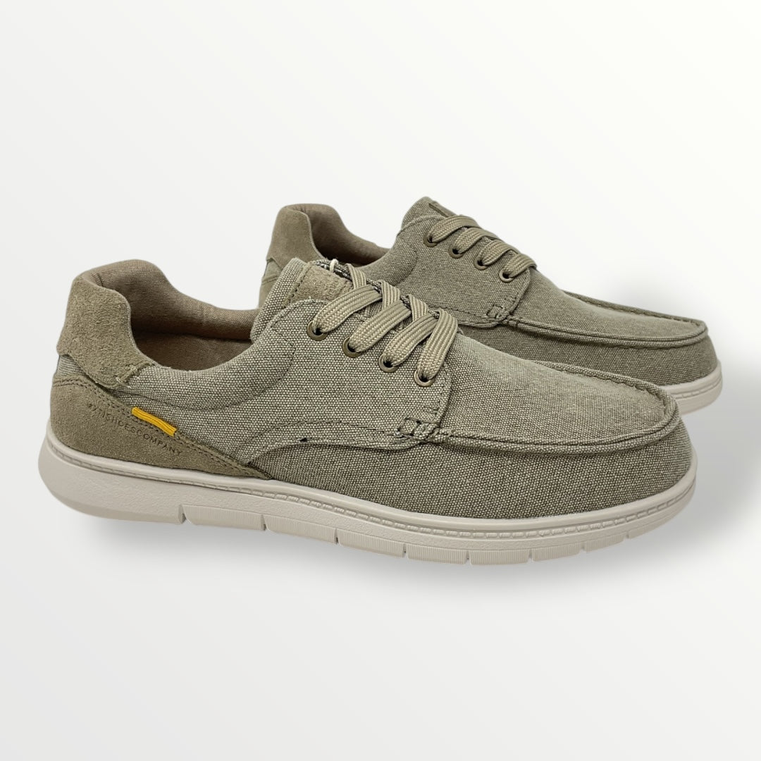 Mocassino in tela sabbia di xty shoes 144093 beige