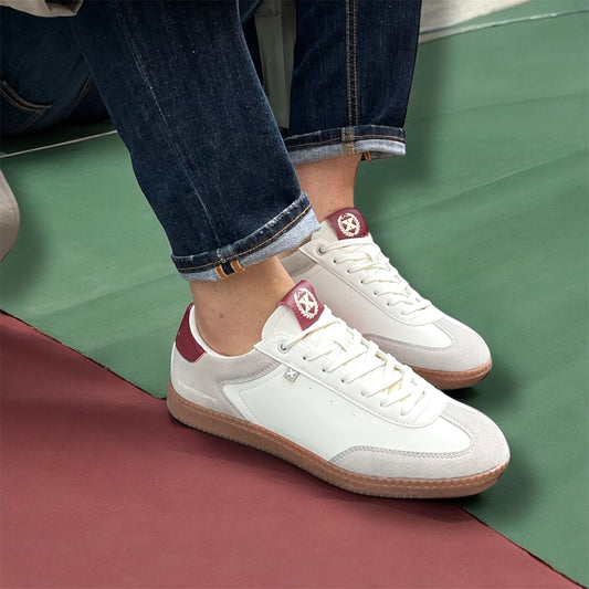 Sneaker uomo xty shoes 143598 bordeaux