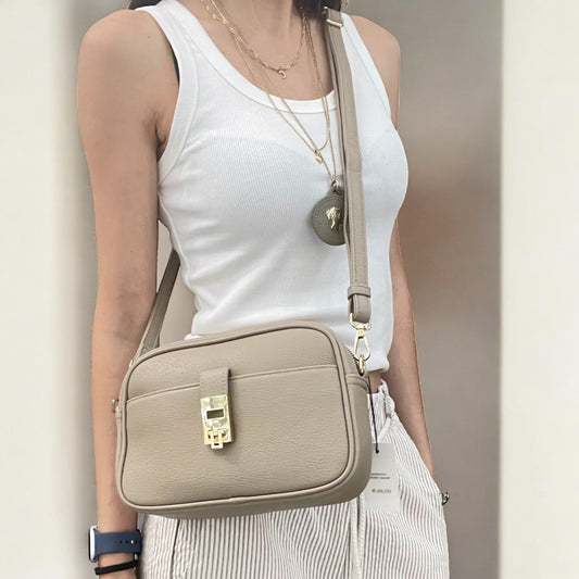 Mini bag taupe art 5060
