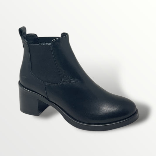 Tronchetto in pelle elastici tacco 4cm Gianni Crasto