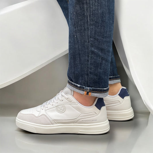 Snakers xty shoes bianca e blu 143599 blu