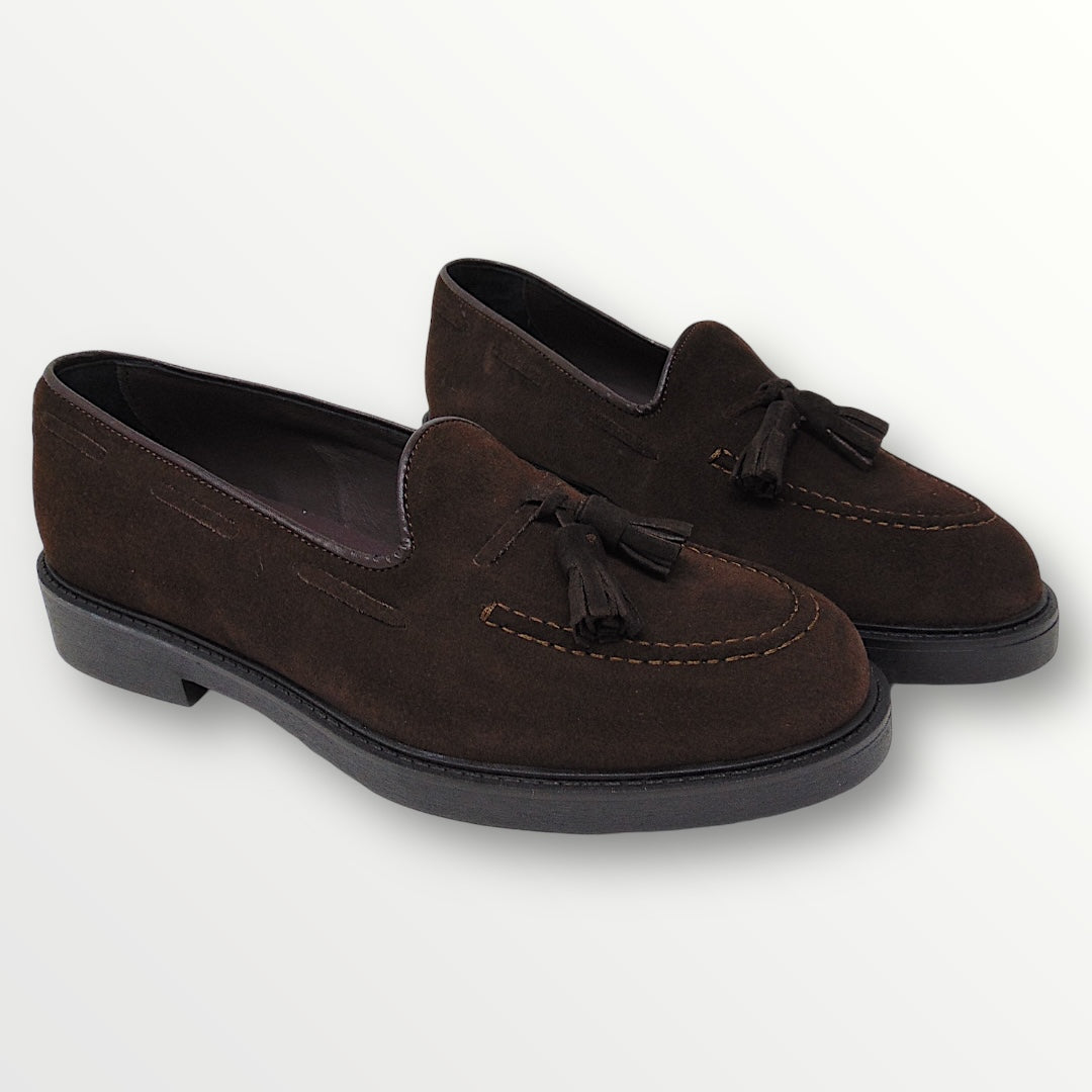 Penny Loafer camoscio t.Moro