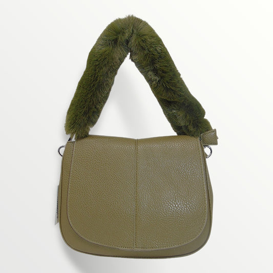 Borsa in pelle pelliccia (rimovibile)