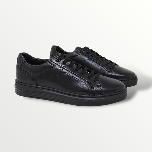Sneakers Pregunta Uomo pelle nero